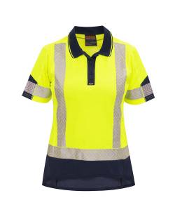 Taped Quick-Dry Cotton Backed Polo, Ladies